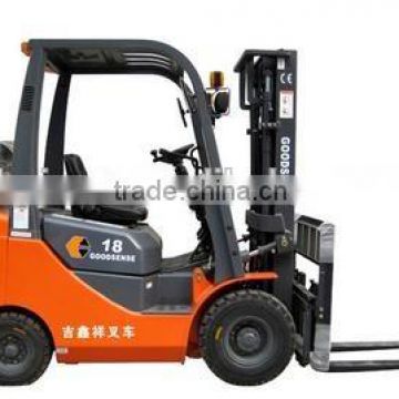 China supplier 1.8 ton CNG Forklift Trucks for sale with Nissan K21 Gasoline engine Hydraulic Transmission