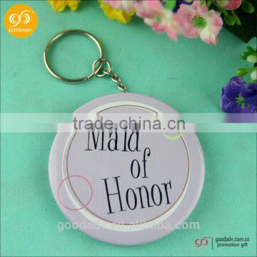 Manufacturers wholesale custom bottle can opener keychain for promotional gift