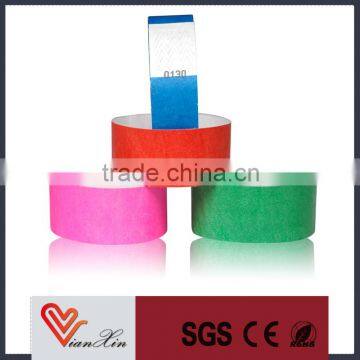 custom cheap printable waterproof tyvek paper Wristbands for event                        
                                                Quality Choice