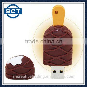 32GB/16GB/8GB Ice Cream Shape USB 2.0 High Speed Flash Drive U Disk Memory Stick USB Drive
