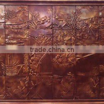 GLM Leather wall panel Interior decoration restaurant plastic wall panel New HOT products bring you new profit