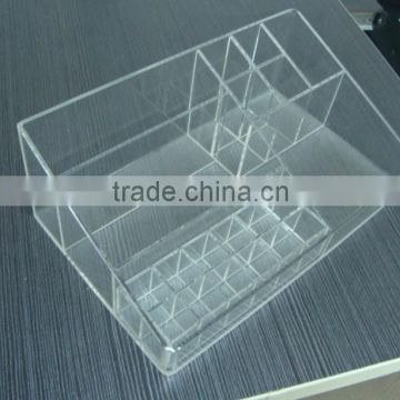 custom various shapes acrylic cosmetic organizer box