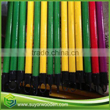 household gardening tool pvc coated broom handle stick for sale