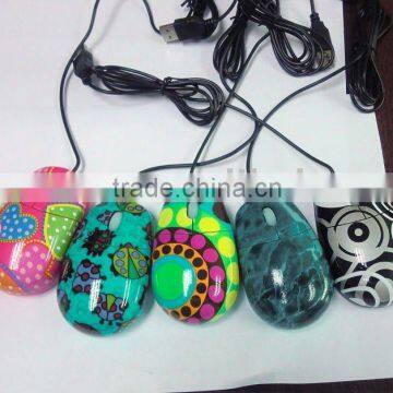 Ful Lcolor Printing Mouse/colorfull Wired Mouse