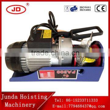 Multifunctional Pure Copper Motor 100-1000KG PA Type Micro Electric Wire Rope Hoist