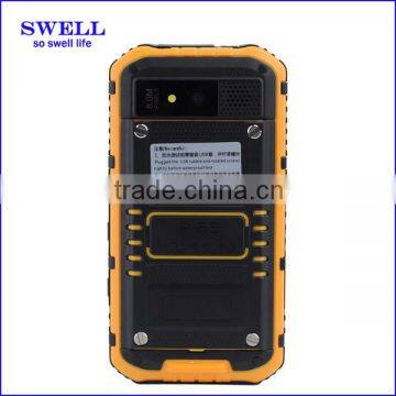 Newest 4.3 Inch Telefono Cellulare NFC Rugged Phones With 1G Rom 8G Rom UHF Walkie Talkie PTT Outdoor GPS 3G Phones A9 Wholesale photo-5