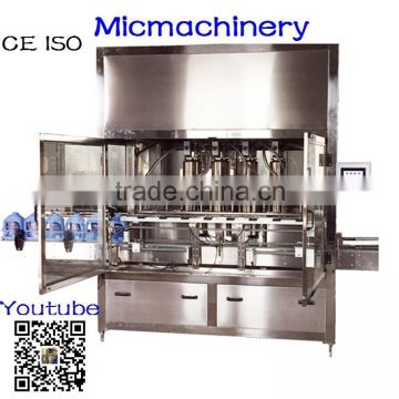 MIC-ZF6 6 heads liquid soap filling machine liquid detergent filling machine gel filling machine can reach 4000bph with ce