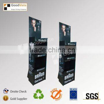 Customized factory cardboard pop up spice rack