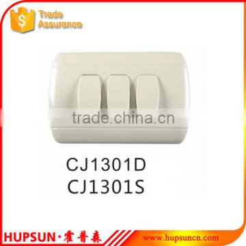 High quality American style CJ1301 250V single/double control push button switch