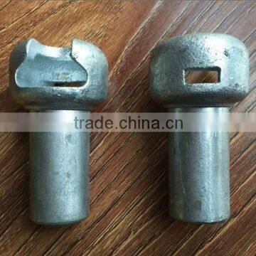 Steel polymer insulator fitting