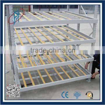 Industrial Galvanized Pallet Roller Rack