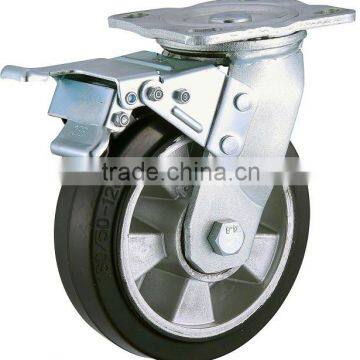 42-0015 trolley castor wheel price medical rubber scaffold wheels and castors heavy duty castor wheel