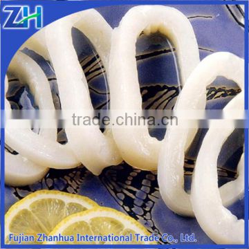 IQF blanched squid rings, argen squid ring, illex squid ring