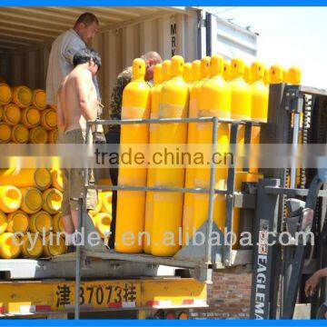 40L nitrogen gas cylinder with filling