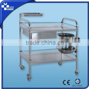 Cheap price for hospital dressing trolley