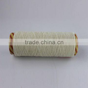 ne6 recyle cotton polyester oe raw glove yarn