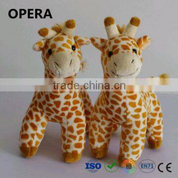 High Quality Cheap Soft Animal Standing Giraffe Plush Doll
