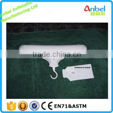 Portable White Color Inflatable Cloth Hanger PVC Coat Hanger for Drip-Drying Shirts