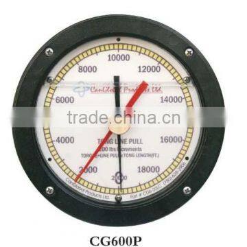 6"Tong Line Pull Gauge