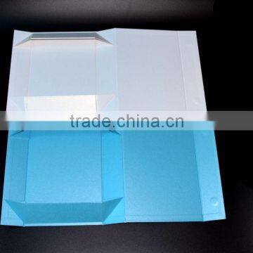 High End Fashionable Customized Blue Box Clothing photo-6