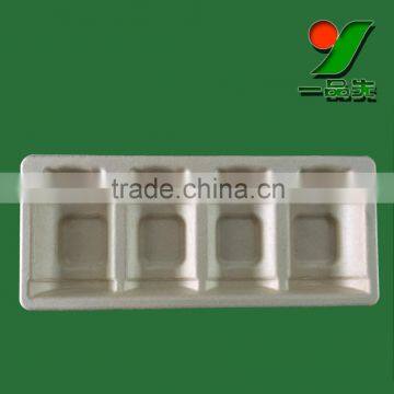 Bespoke Earth Friendly Customized Environmental Biodegradable Pulp Molded Disposable Medical Instruments Packaging Trays photo-5