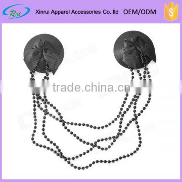 Custom self adhesive decorative nipple cover pasties