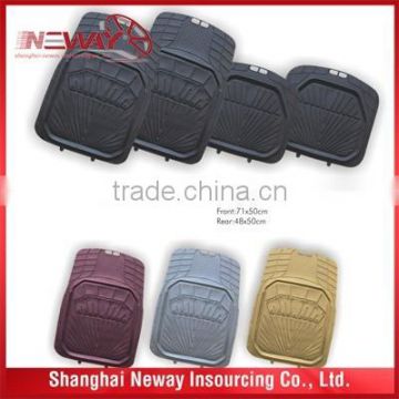 Non-slip durable car foot mat/PVC car mat