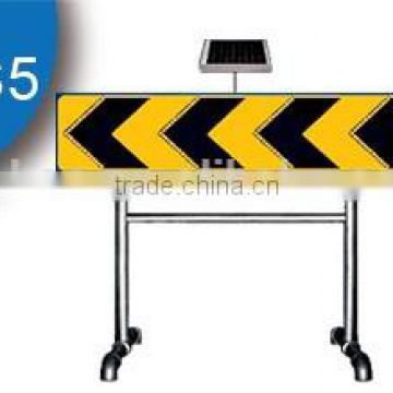 Flash Warning solar light led solar arrow traffic signs