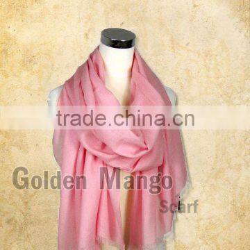 Fashion Plain mercerized wool Scarf