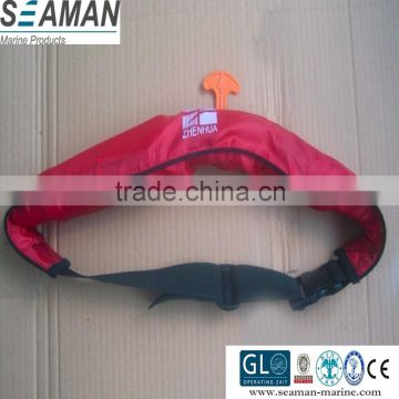 manual life jacket inflatable waist belt pack