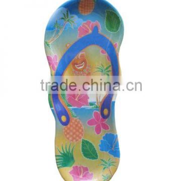 summer design melamine Flip flop plates,prices for melamine plates,wholesale melamine plates