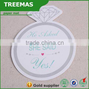 2015 New Products Silicone Cup Mat/ Cup Cutting Mat Using Decorate the Cup and Water Absorption photo-2