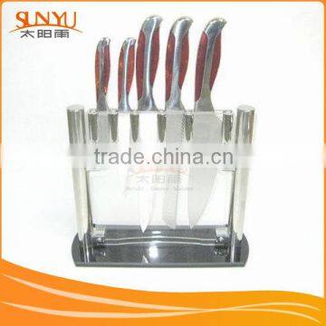 Wholesale Secure Acrylic Knife Display Stand