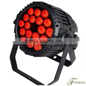 18*15W Outdoor RGBWA Par LED 5 in 1