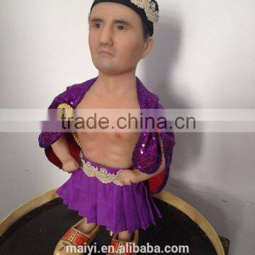 Abstract Style Silicone Mannequin of Man In The Cage Silicone Sculpture