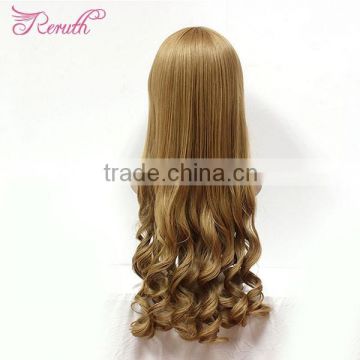 OEM New Style Fashion Long Curly Cosplay Women Wig For Party