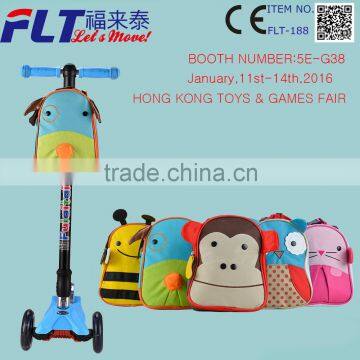 Portable scooter bag attached new kids folding kick scooter for sale                        
                                                Quality Choice