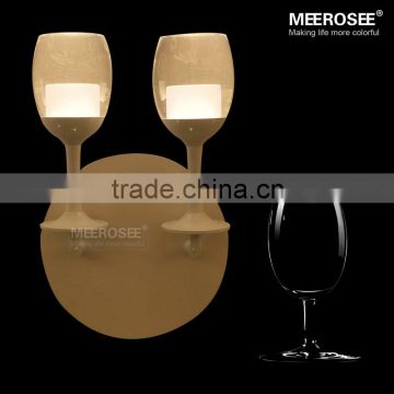 Wine Glass Shape LED Wall Lamp Designs, LED Wall Light for Hotel Hallway MD81265