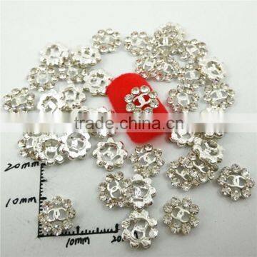 2015 alloy rhinestone handmade wreath 3d nail art designs nail charms