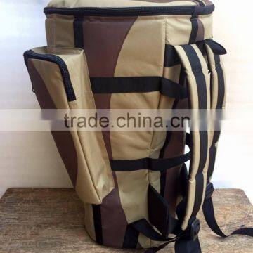 African Djembe Drums Gig Bags Nylon Pro Beige-Brown photo-4