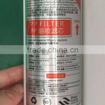 10'' 5micro PP Water Filter Cartridge With Shell for Reverse Osmosis Water Purifier Water Filter Assembly Parts Quality Choice photo-5