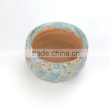 Antique Style Round Shaped Garden Ceramic Pots photo-3