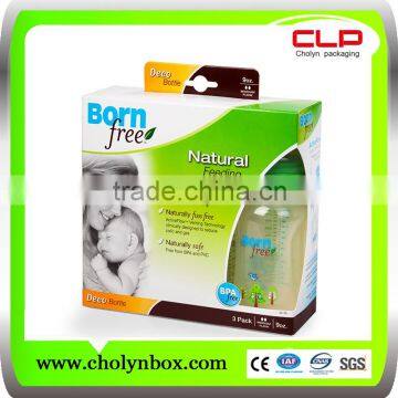 2016 high quality custom-built baby's bottle box