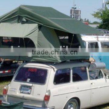 Folding tent for car roof