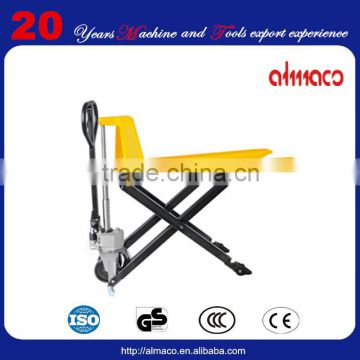 high lift hand pallet truck for hot sale