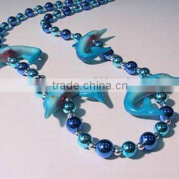 Handstrung Beads/Dolphin