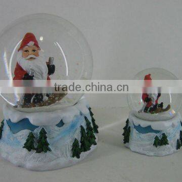 Polyresin Santa clauseWater globe