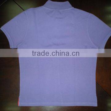 2015 Pure Cotton Garment Dye Polo Shirts With Garment Wash Result photo-6