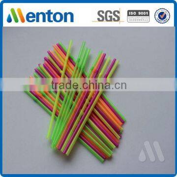 top grade colorful disposable plastic flavored straw