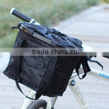 Movable pet bicycle basket